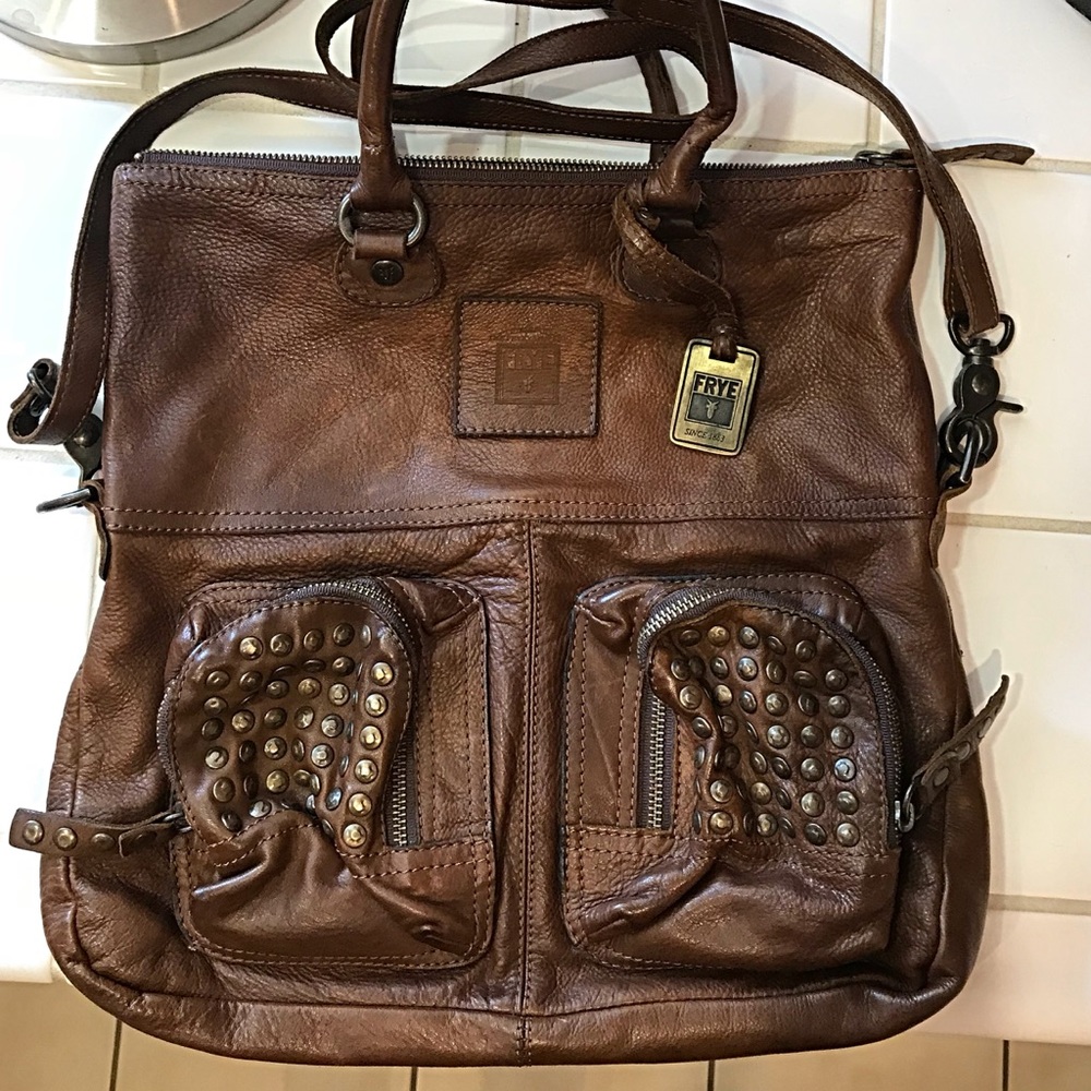 FRYE HANDBAG WITH SHOULDER STRAP